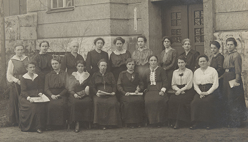 Die weiblichen Abgeordneten der MSPD in der Weimarer Nationalversammlung 1919